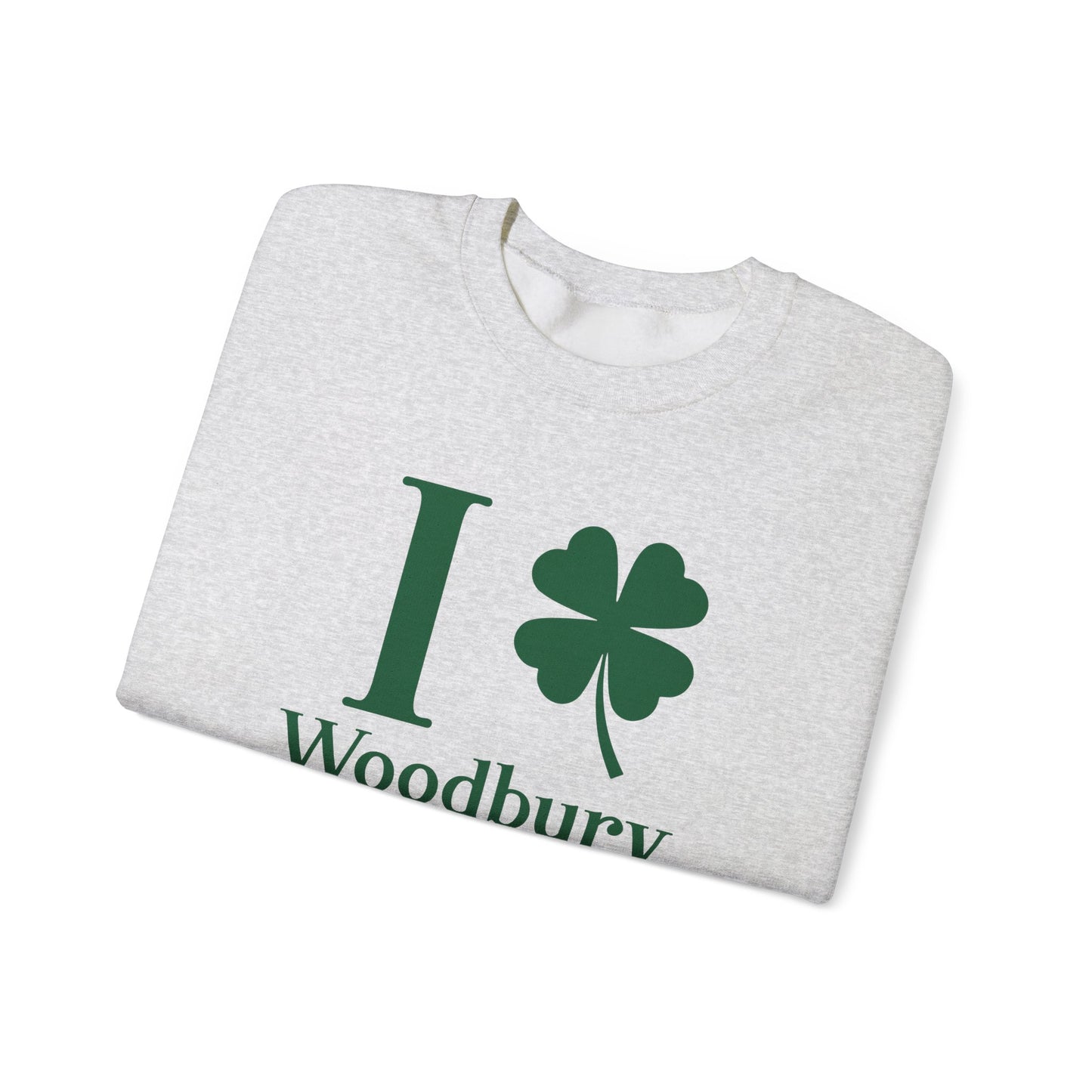 I Clover Woodbury Unisex Heavy Blend™ Crewneck Sweatshirt