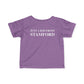 Just a kid from Stamford Infant Fine Jersey T-Shirt
