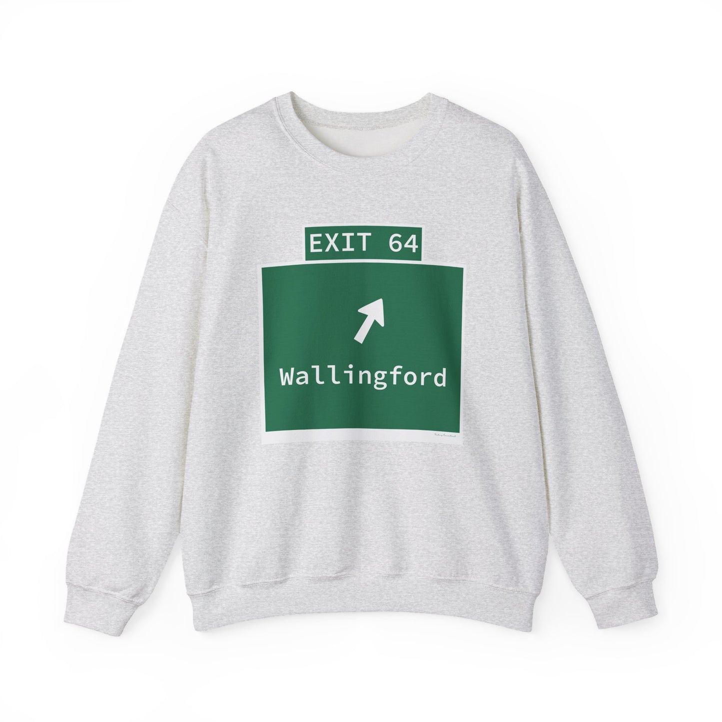 Vintage WCP Exit 64 Sign Unisex Heavy Blend™ Crewneck Sweatshirt