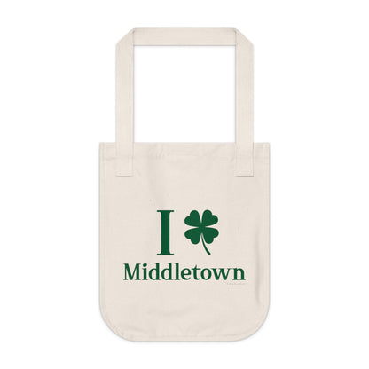 I Clover Middletown Organic Canvas Tote Bag