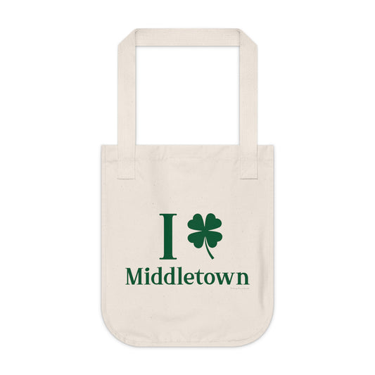 I Clover Middletown Organic Canvas Tote Bag