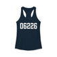 06226 Willimantic CT Zip Code Women's Ideal Racerback Tank Top
