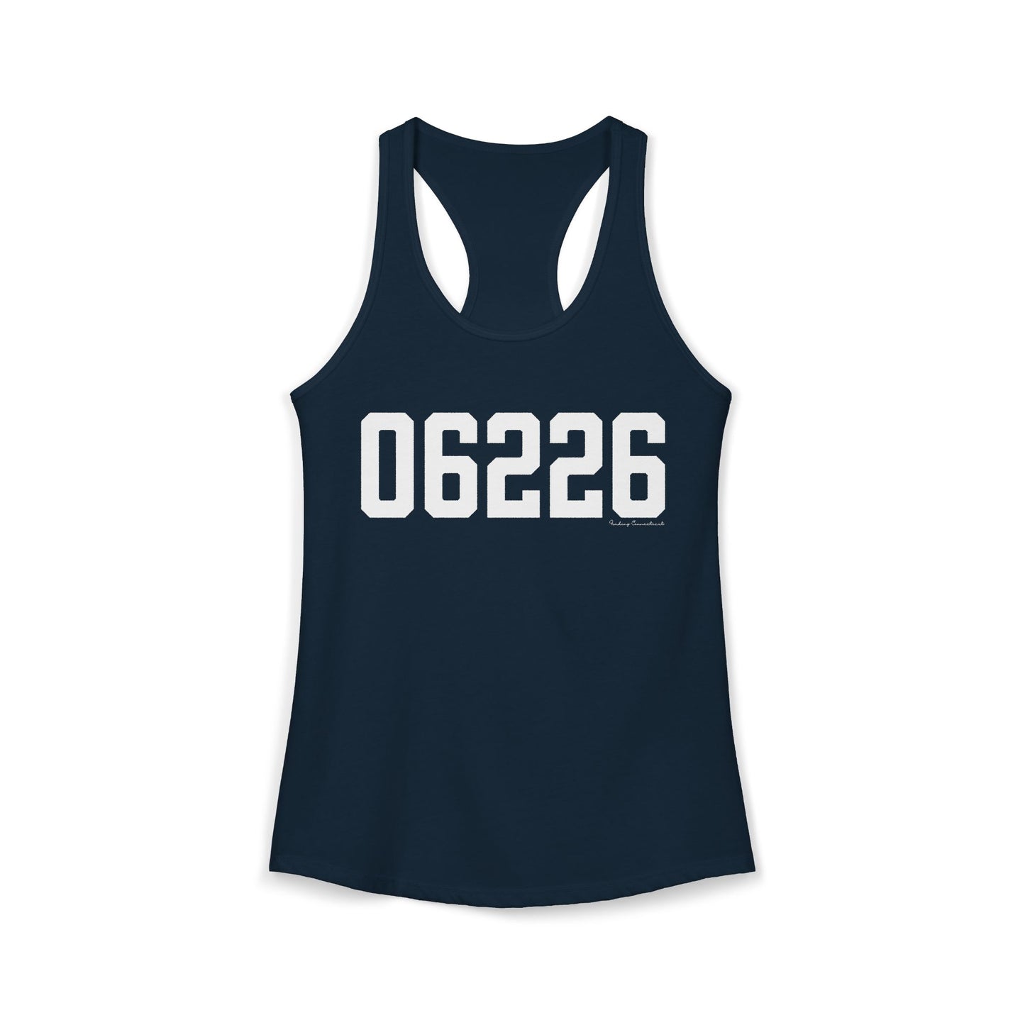 06226 Willimantic CT Zip Code Women's Ideal Racerback Tank Top
