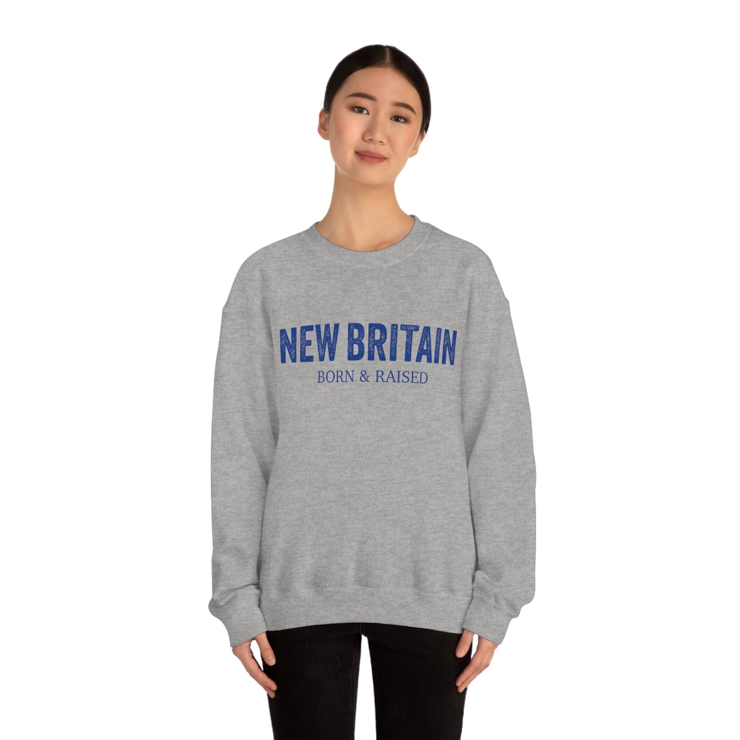 New Britain Born & Raised Unisex Heavy Blend™ Crewneck Sweatshirt