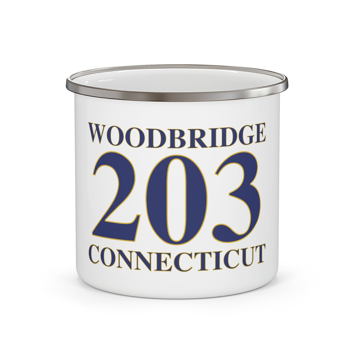 Woodbridge 203 Connecticut Enamel Camping Mug