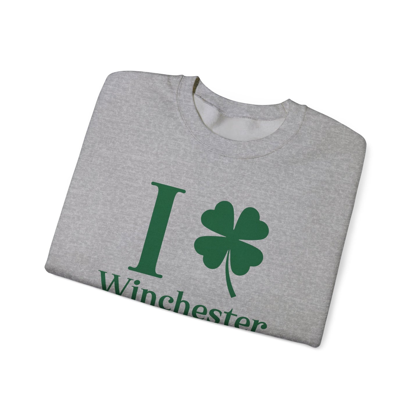 I Clover Winchester Unisex Heavy Blend™ Crewneck Sweatshirt