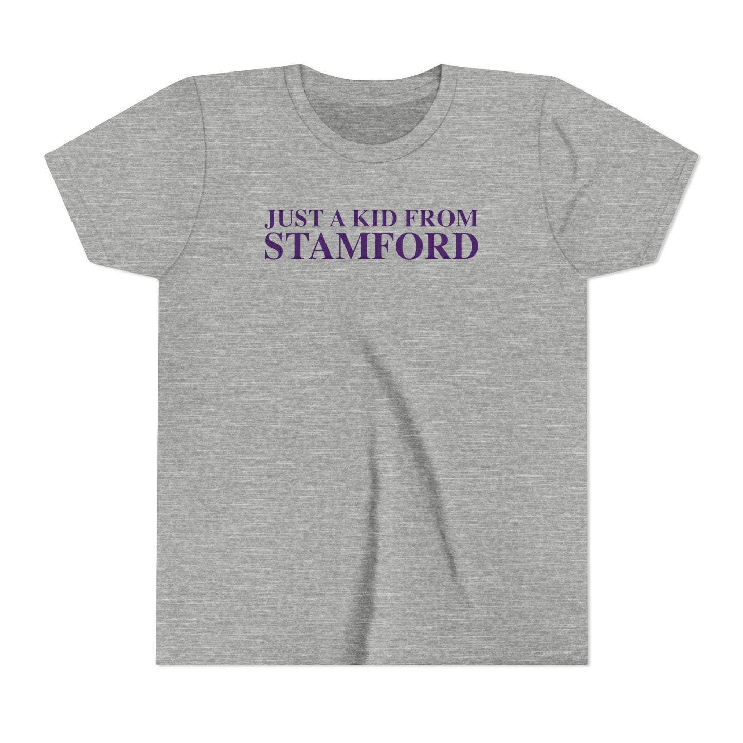 Just a kid from Stamford Youth Short Sleeve T-Shirt