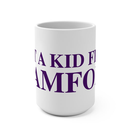 Just a kid from Stamford Mug 15oz