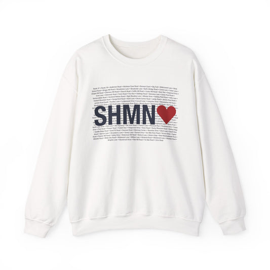 Sherman Love  Unisex Heavy Blend™ Crewneck Sweatshirt