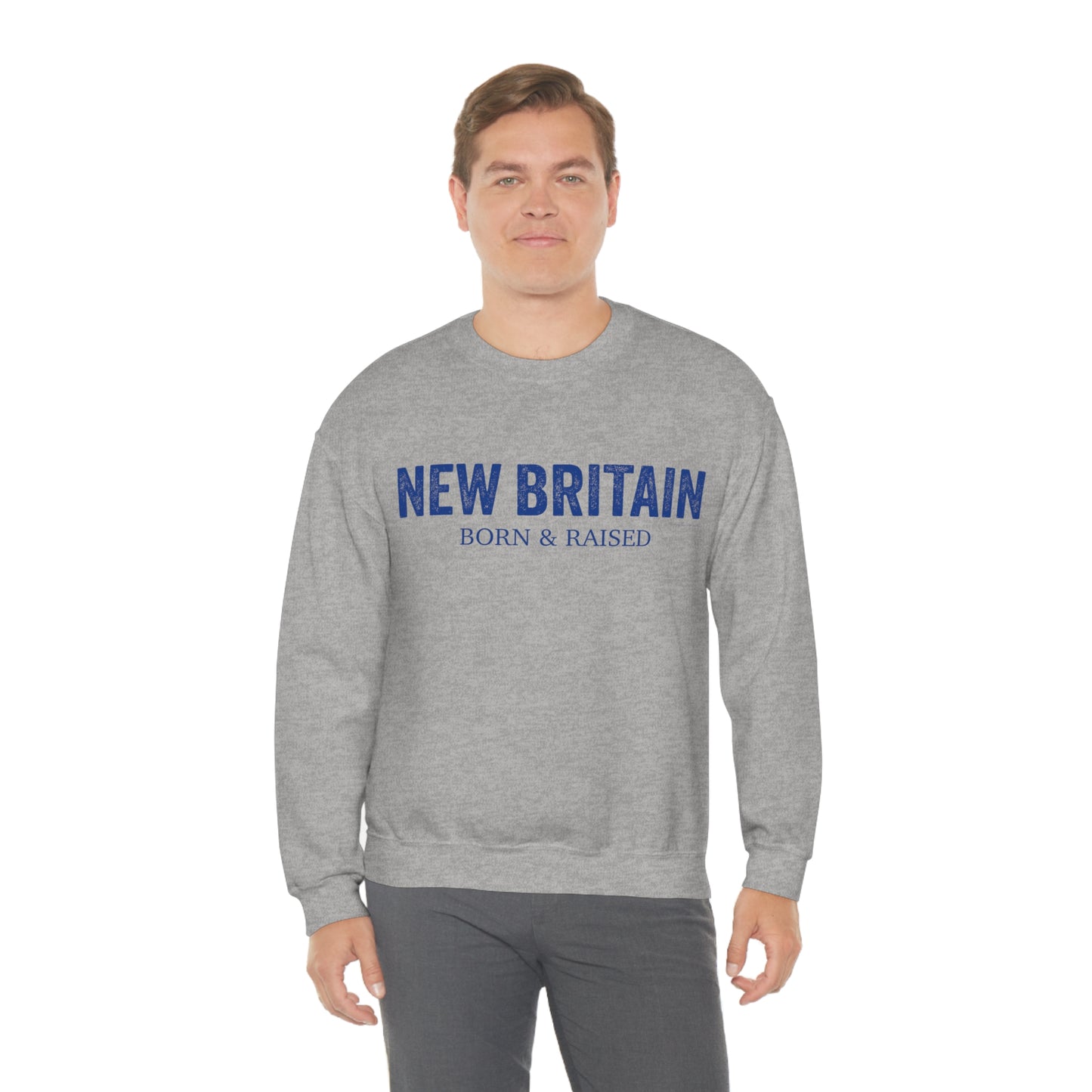 New Britain Born & Raised Unisex Heavy Blend™ Crewneck Sweatshirt