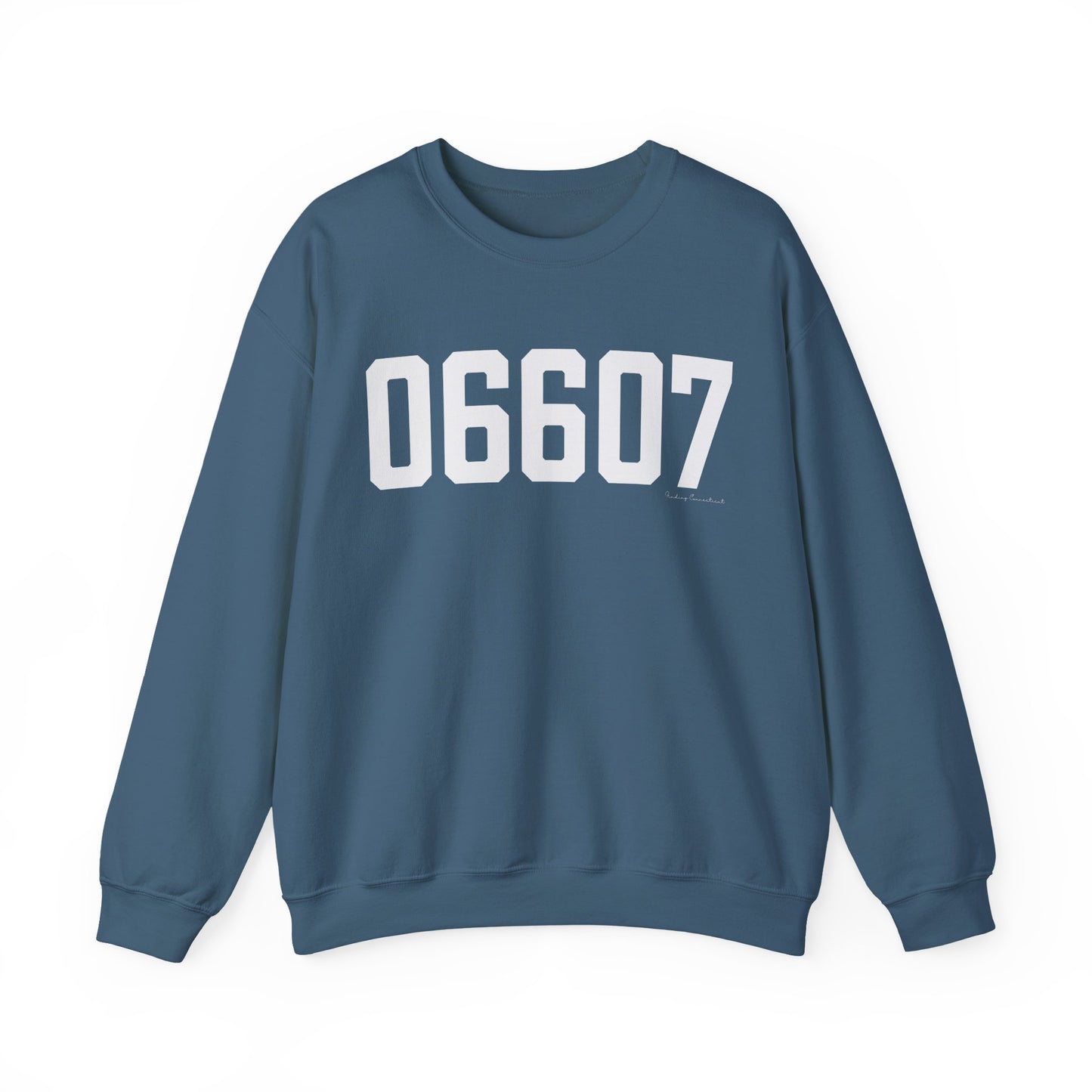 06607 Bridgeport CT Zip Code Unisex Heavy Blend™ Crewneck Sweatshirt