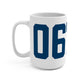 06793 Washington Connecticut Zip Code Mug 15oz