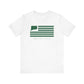 Goshen Connecticut St. Patrick’s Day Flag Unisex Jersey Short Sleeve T-Shirt