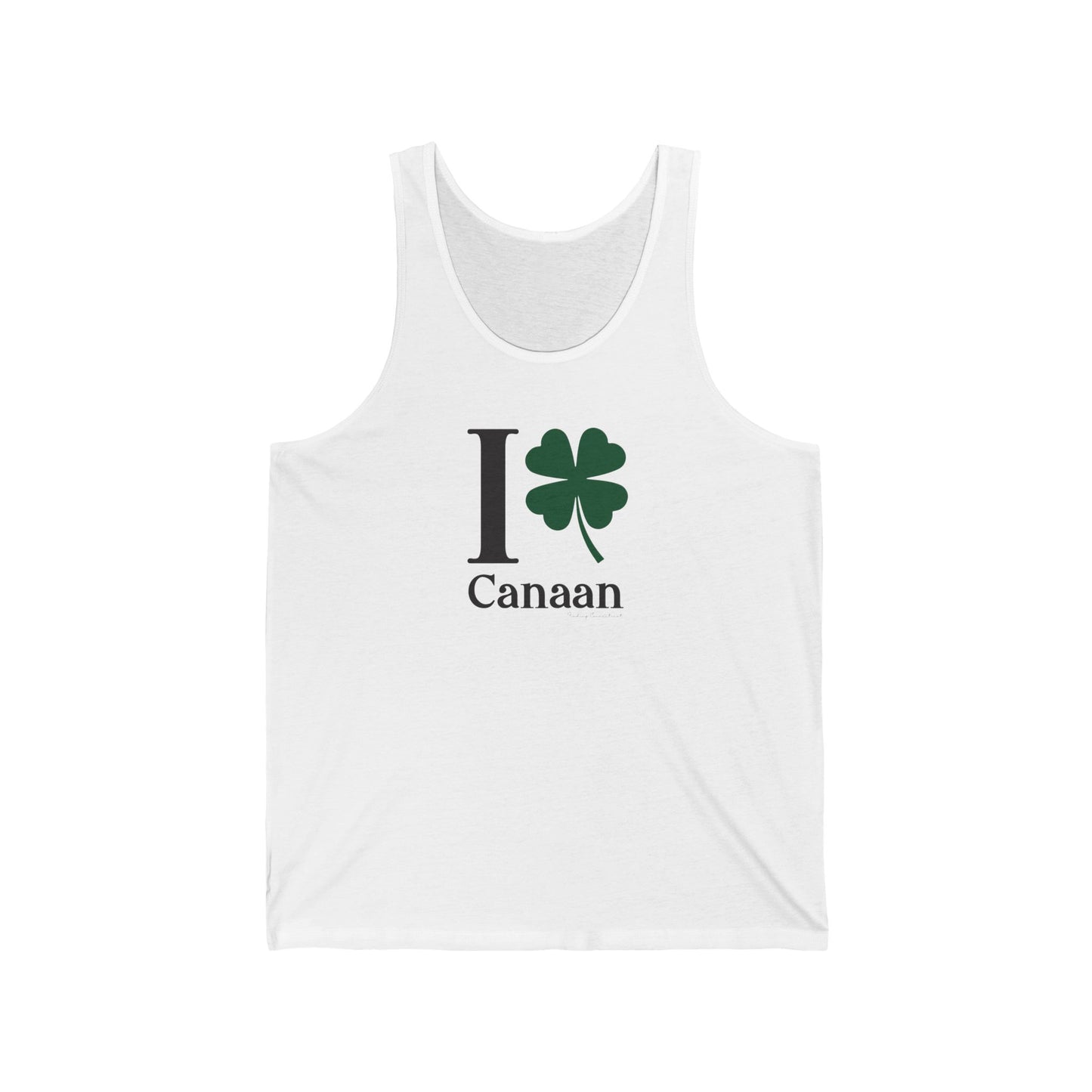 I Clover Canaan Unisex Jersey Tank Top