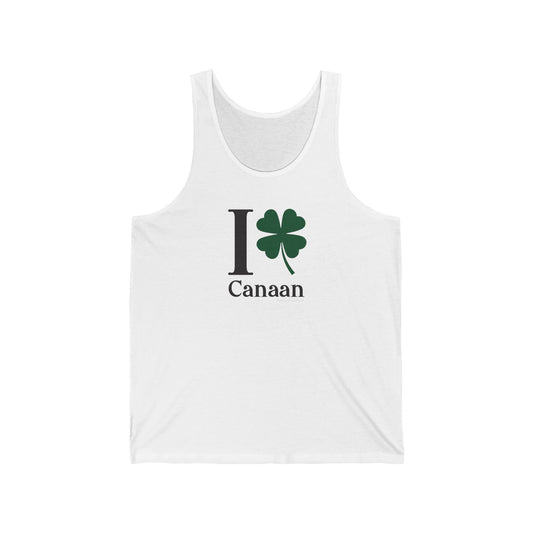 I Clover Canaan Unisex Jersey Tank Top