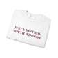 Just a kid from South Windsor Unisex Heavy Blend™ Crewneck Sweatshirt