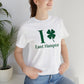 I Clover East Hampton (green) Unisex Jersey Short Sleeve Tee