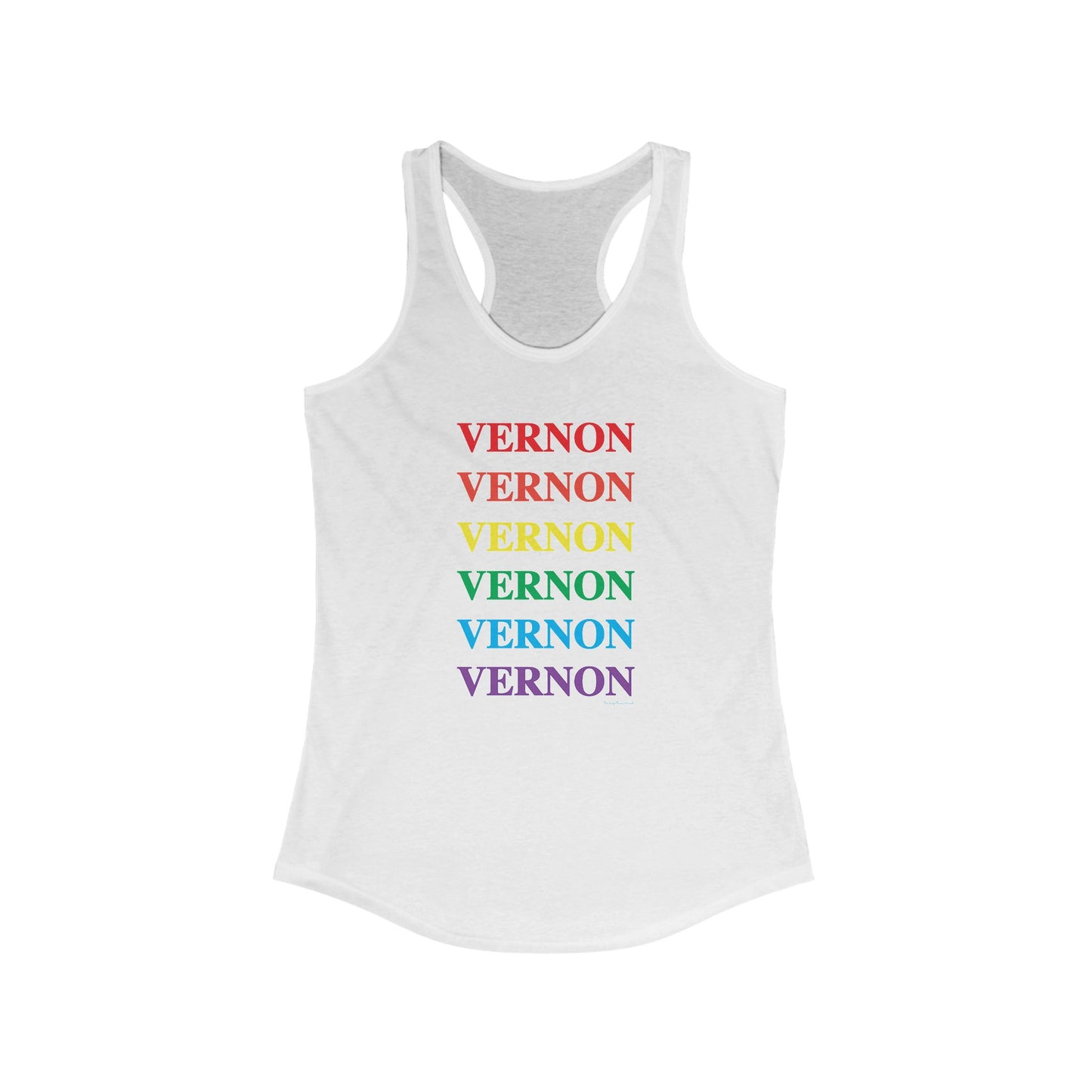 Vernon Pride Women's Ideal Racerback Tank