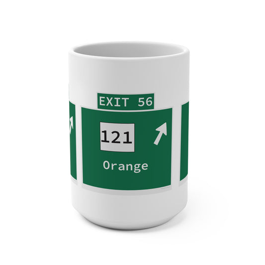 Vintage WCP Exit 56 Sign Mug 15oz