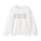 Goose Zip Code White & Black Unisex Heavy Blend™ Crewneck Sweatshirt
