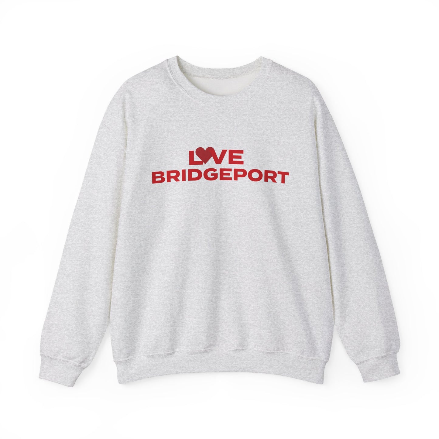 Love Bridgeport Unisex Heavy Blend™ Crewneck Sweatshirt