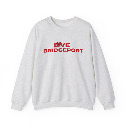 Love Bridgeport Unisex Heavy Blend™ Crewneck Sweatshirt