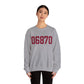06870 - Greenwich Connecticut Zip Code Unisex Heavy Blend™ Crewneck Sweatshirt