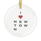 Newtown Vision Glass Ornaments