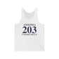 Ansonia 203 Connecticut Unisex Jersey Tank Top