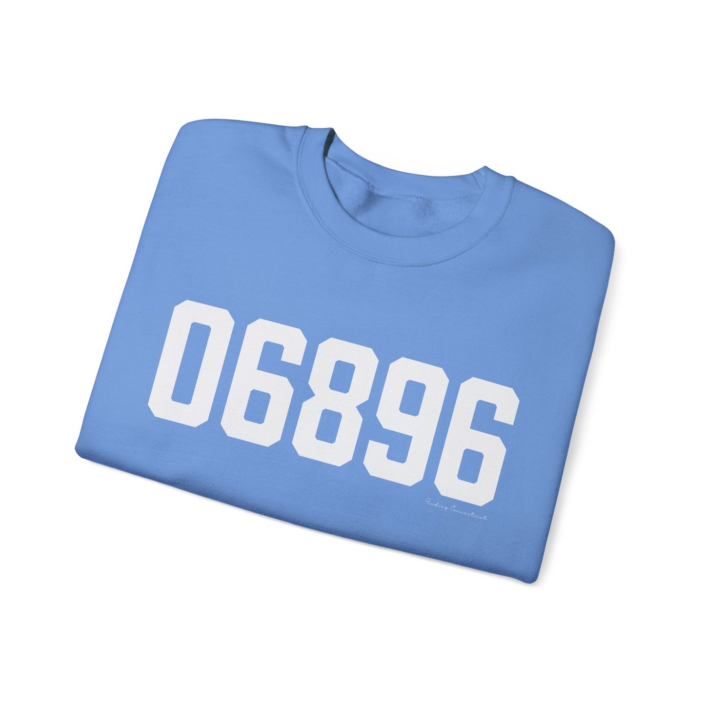 06896 Redding CT Zip Code Unisex Heavy Blend™ Crewneck Sweatshirt