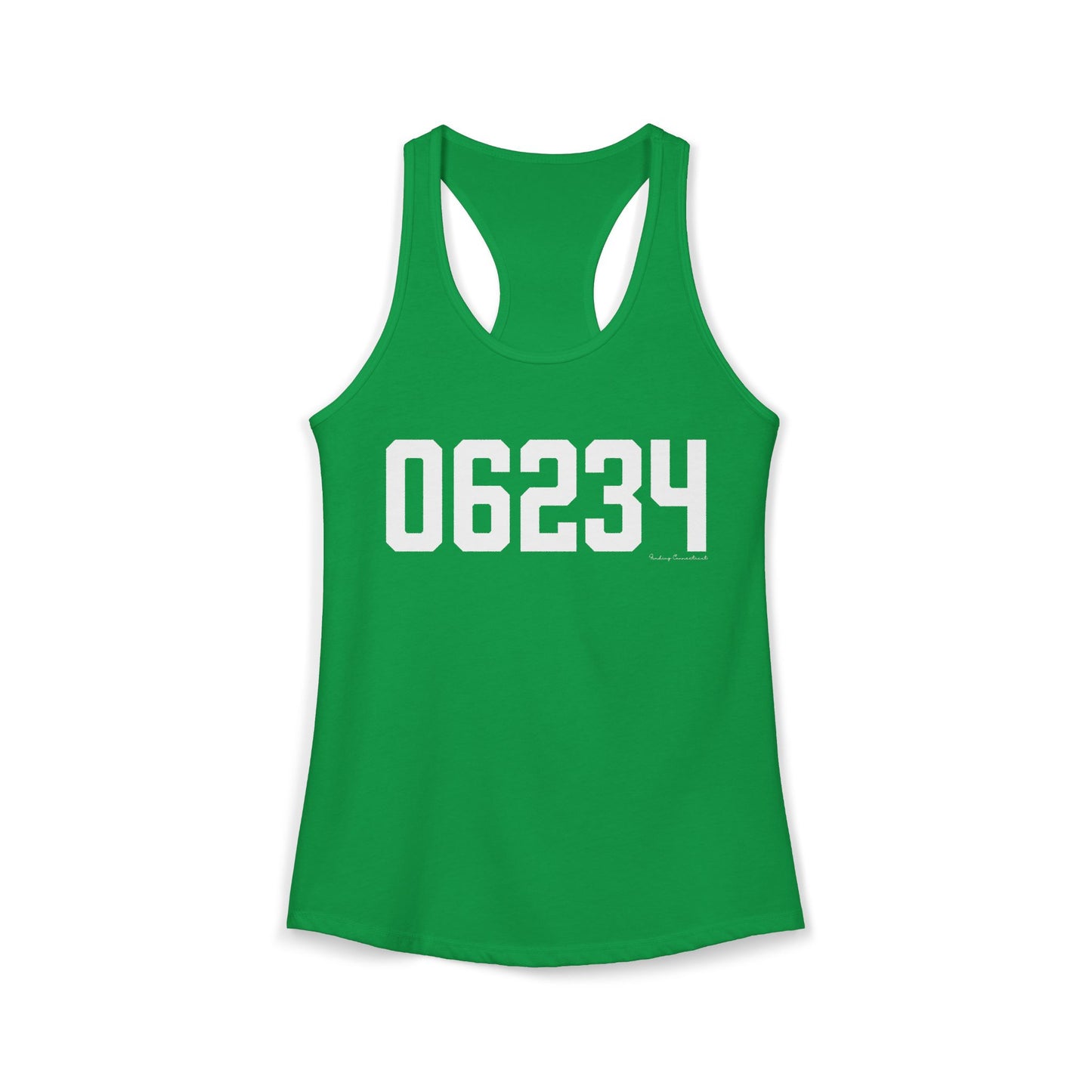 06234 Brooklyn CT Zip Code Women's Ideal Racerback Tank Top