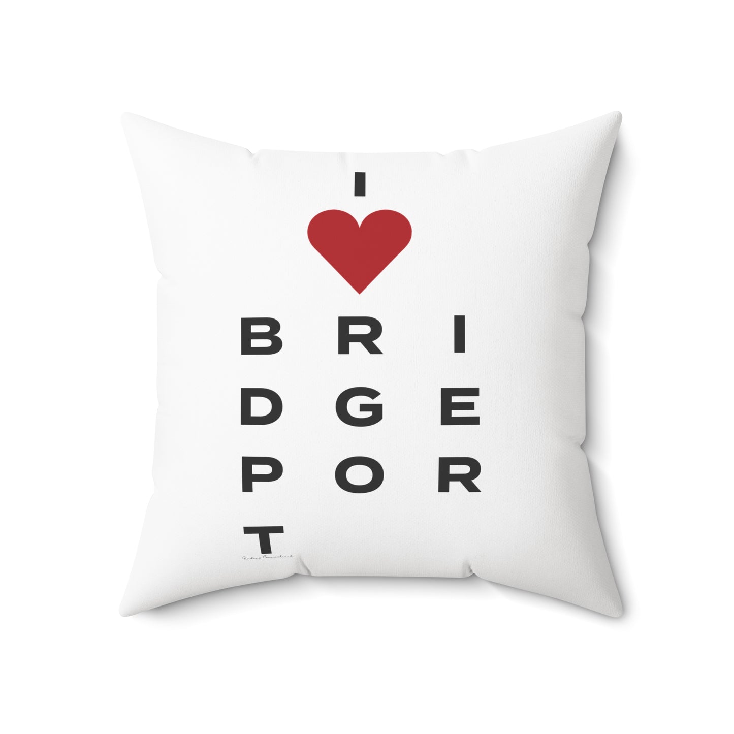 Bridgeport Vision Spun Polyester Square Pillow