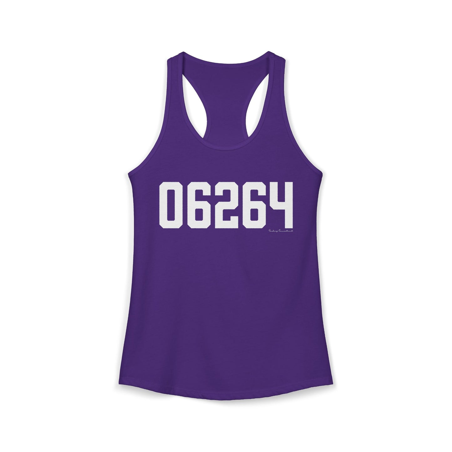 06264 Scotland CT Zip Code Women's Ideal Racerback Tank Top