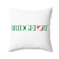 41 Tilt Bridgeport Spun Polyester Square Pillow