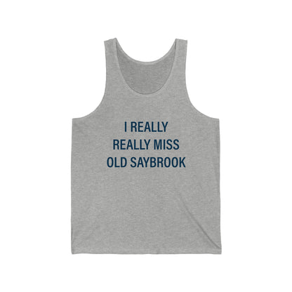 Old saybrook connectiut tank top shirt