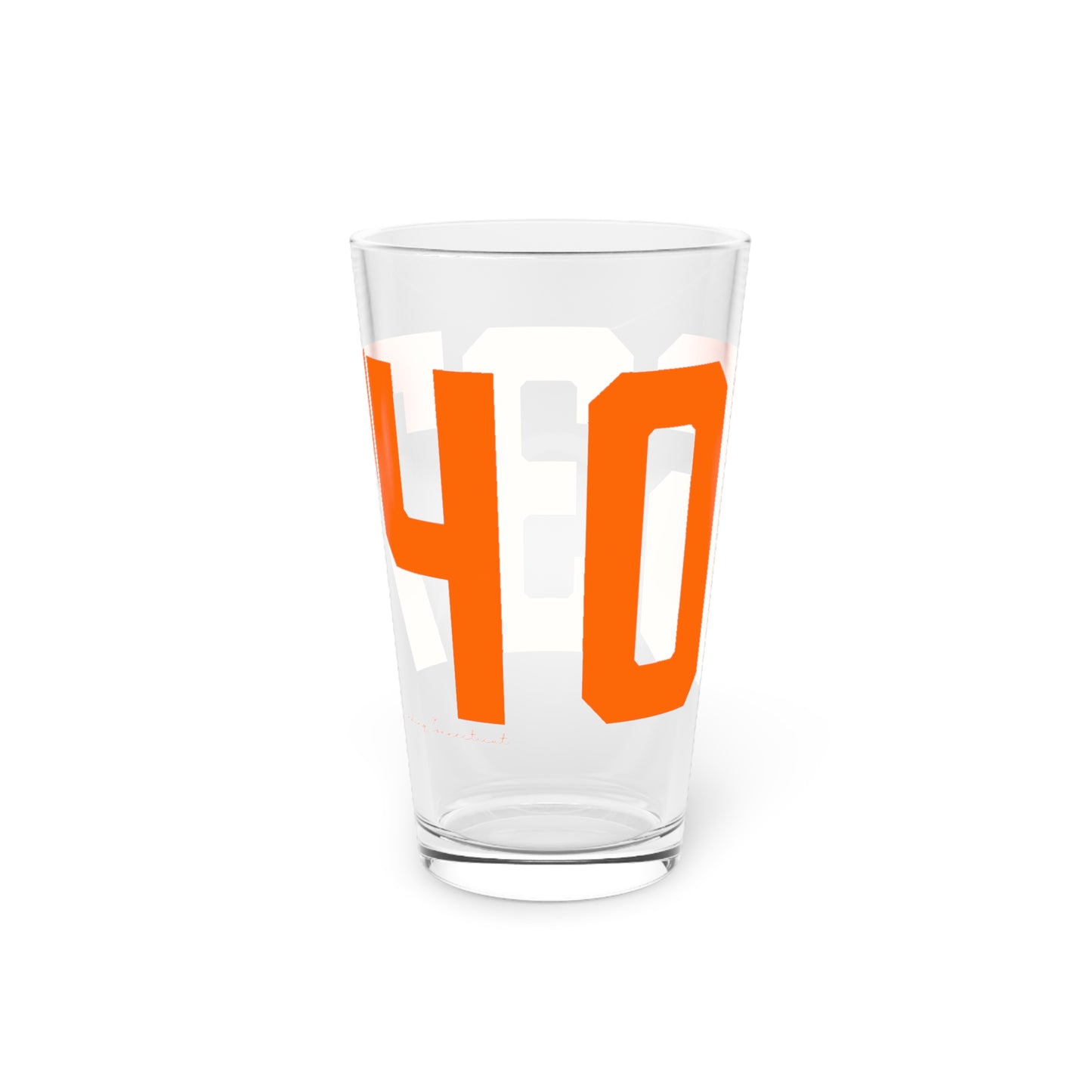 06374 Plainfield Connecticut Zip Code Pint Glass, 16oz