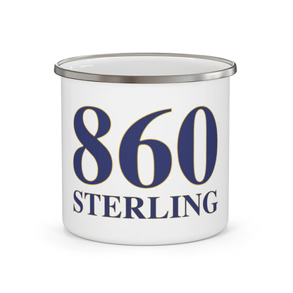 860 Sterling  Enamel Camping Mug