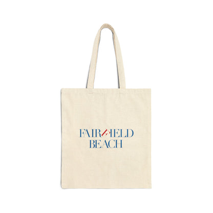 41 Tilt Fairfield Beach Cotton Canvas Tote Bag