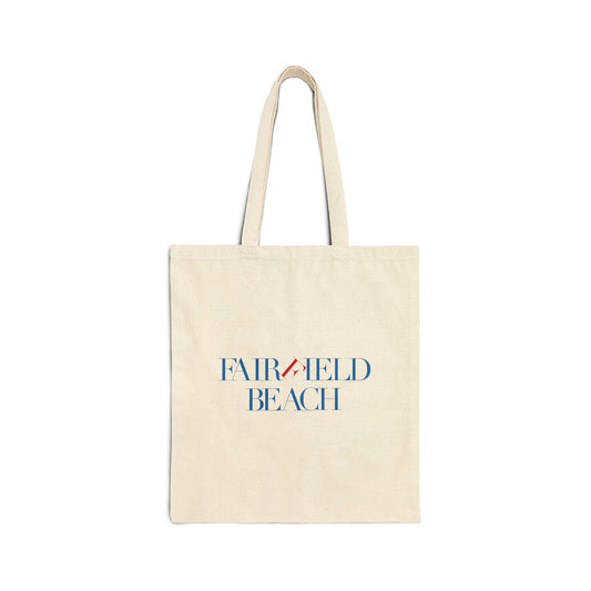 41 Tilt Fairfield Beach Cotton Canvas Tote Bag
