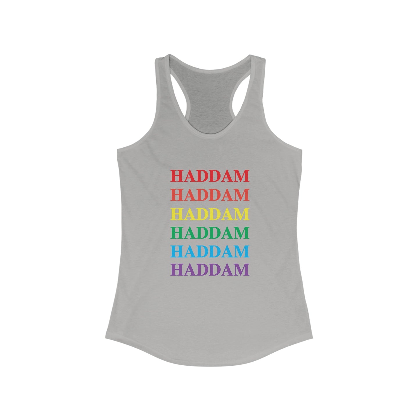 Haddam Pride Women's Ideal Racerback Tank