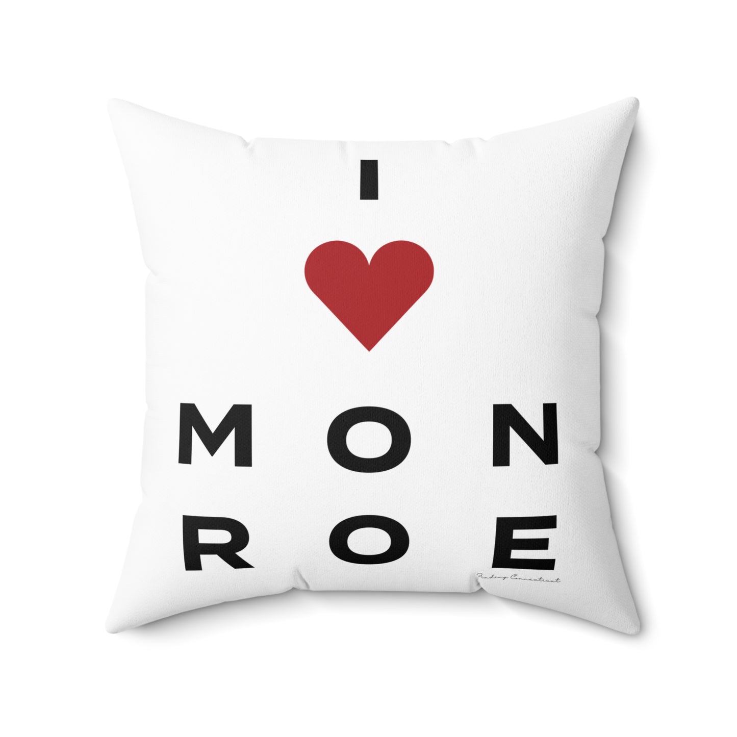 Monroe Vision Spun Polyester Square Pillow