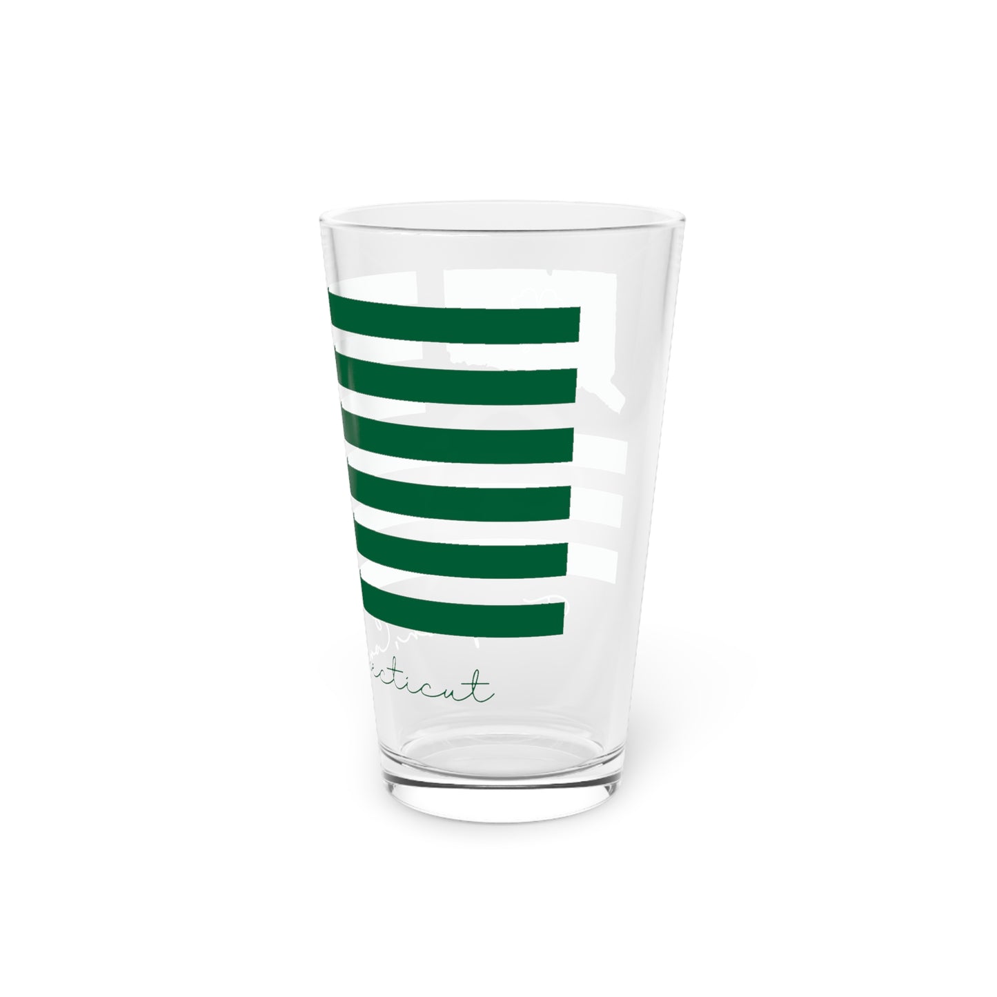 Thompson Connecticut St. Patrick’s Day Flag Pint Glass, 16oz