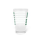 Bridgeport Connecticut St Patrick's Day Flag Pint Glass, 16oz