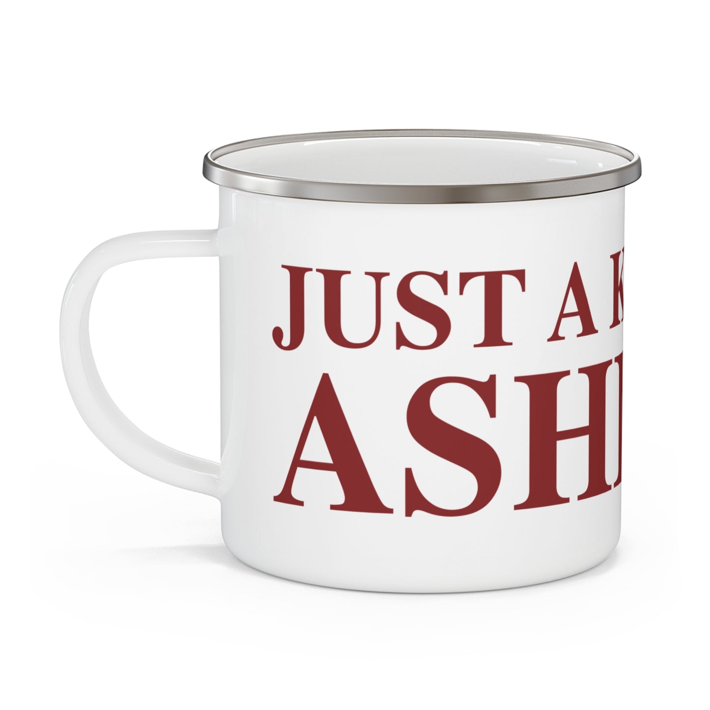 Just a kid from Ashford Enamel Camping Mug
