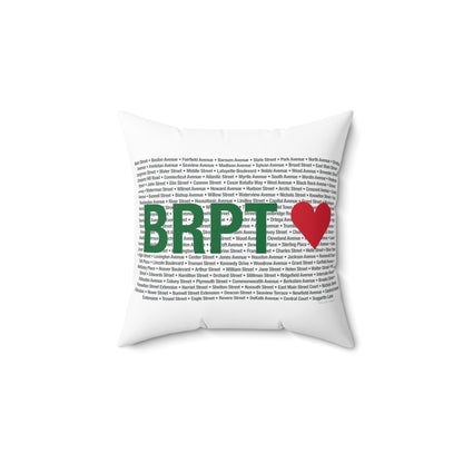 Bridgeport Love Spun Polyester Square Pillow