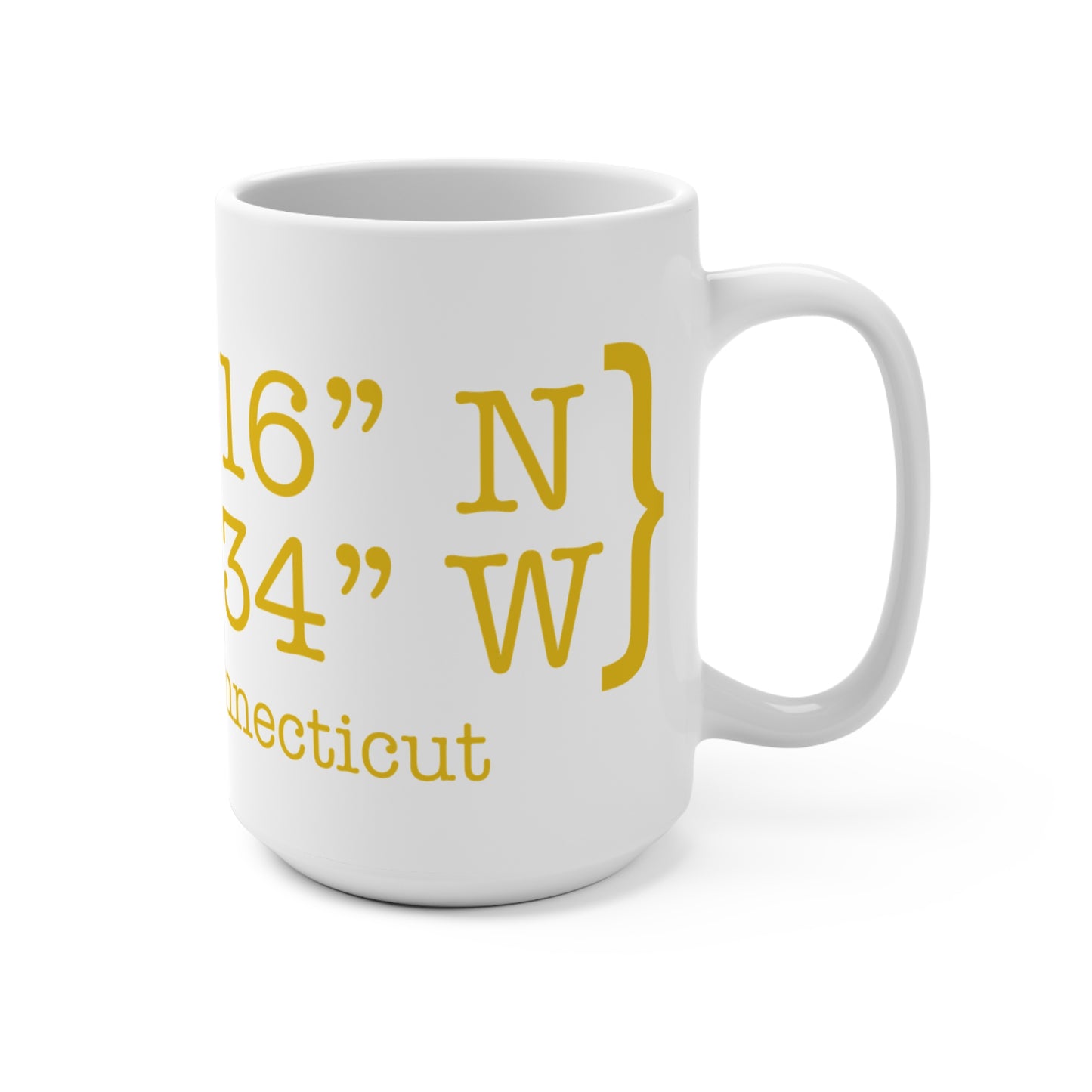 Redding Coordinates Mug 15oz