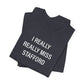 I Really Really Miss Stafford Unisex Jersey Short Sleeve T-Shirt