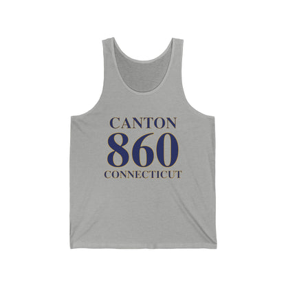 Canton 860 Connecticut Unisex Jersey Tank Top