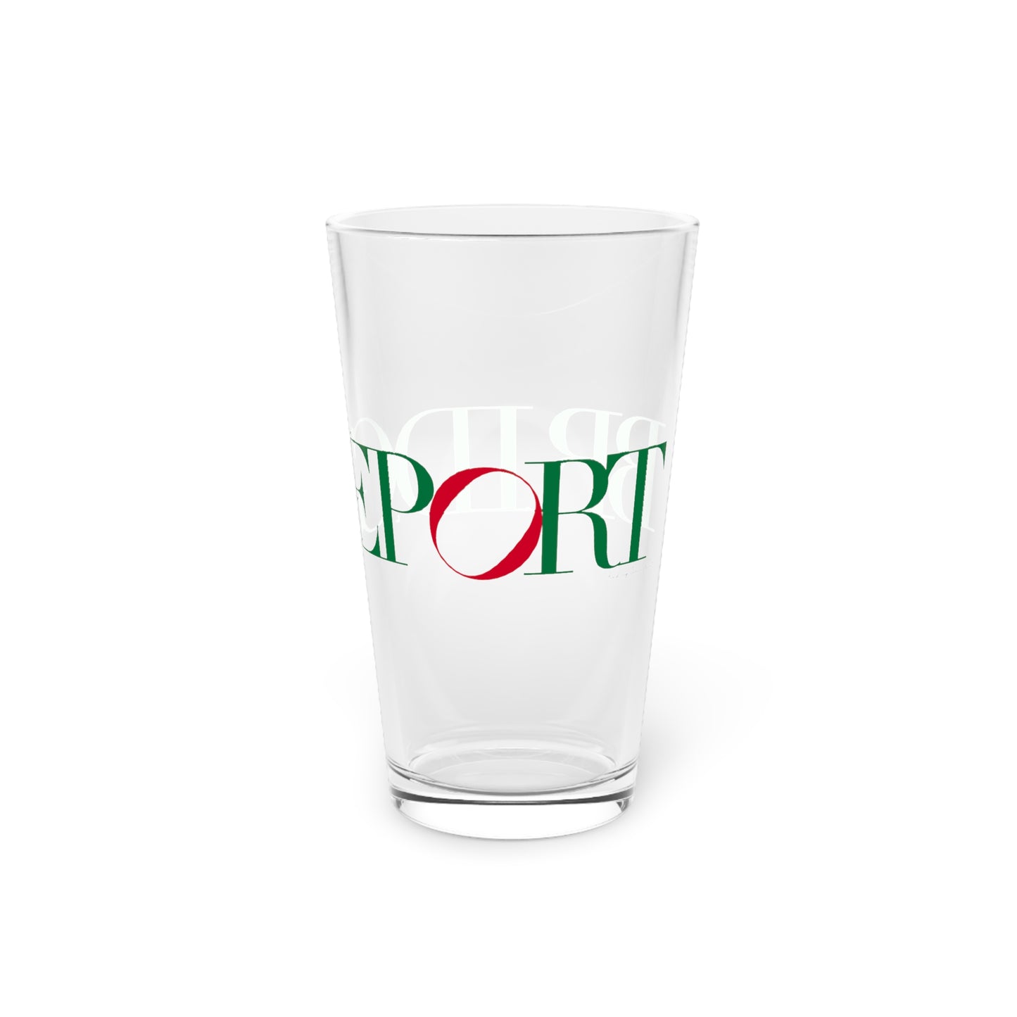 41 Tilt Bridgeport Pint Glass, 16oz