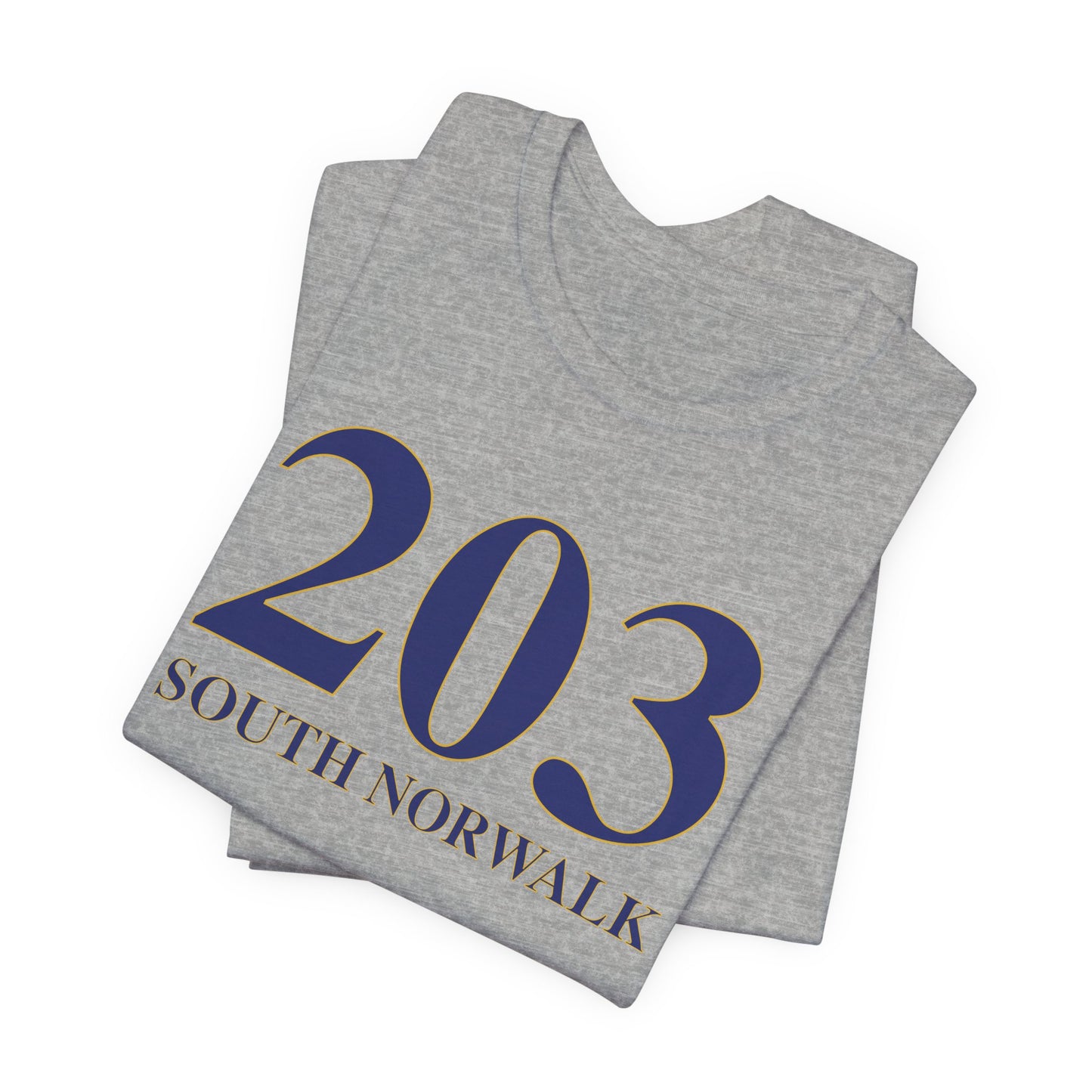 203 South Norwalk Unisex Jersey Short Sleeve T-Shirt